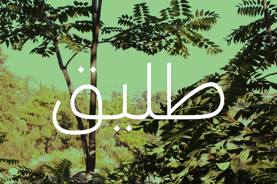 Taleeq preview, chirographic headline face