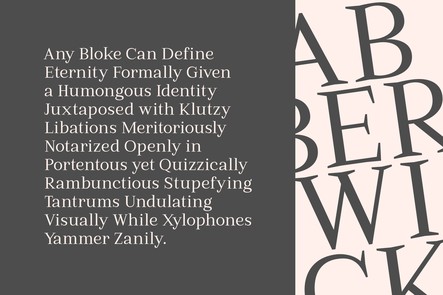 Abberwick Font - Preview 3
