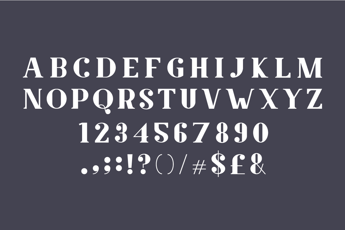 Amphi Font - Preview 1