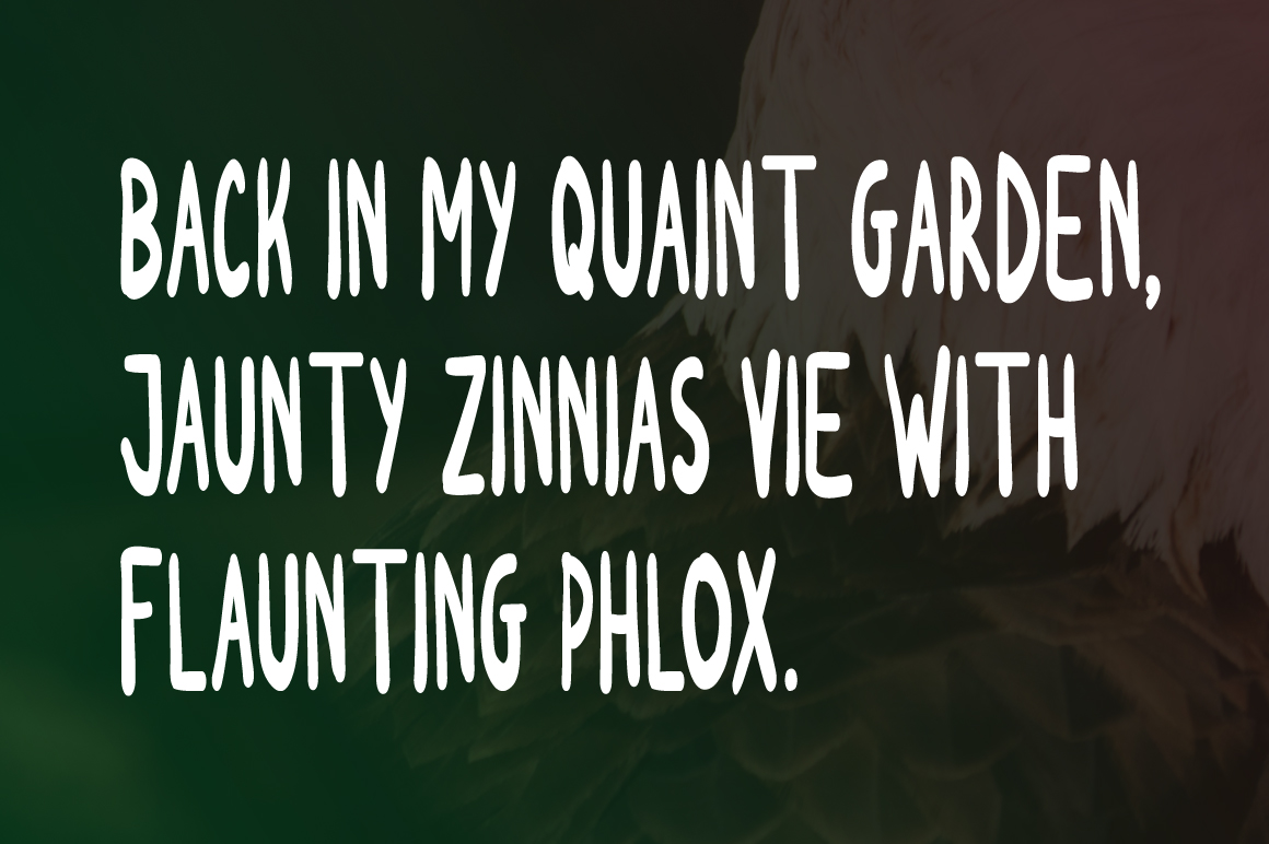 Anxious Font - Preview 1