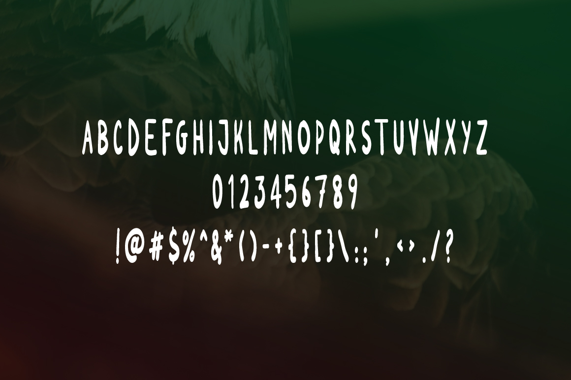 Anxious Font - Preview 3