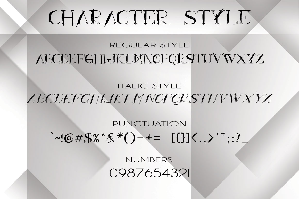 Archiline Font - Preview 4