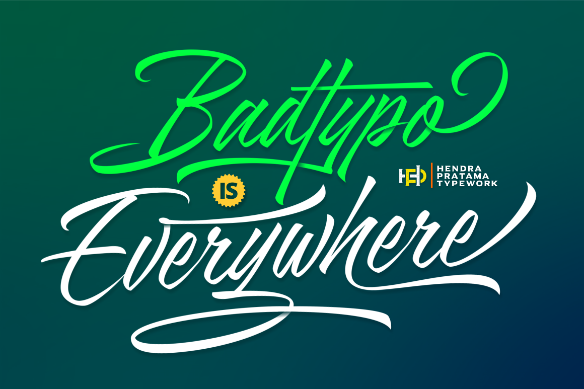 Azkia Script Font - Preview 5