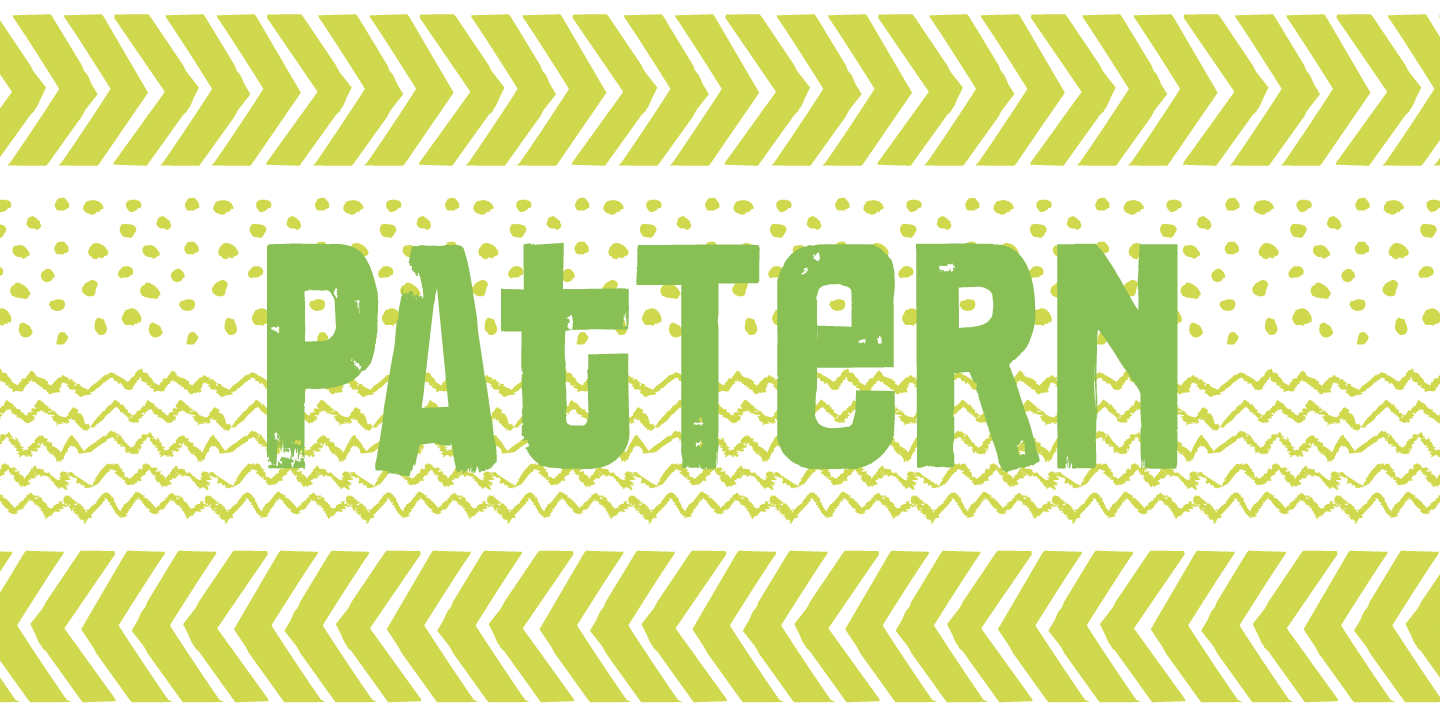 Brush Poster Grotesk Extras Font PNG with transparent background - Preview 1