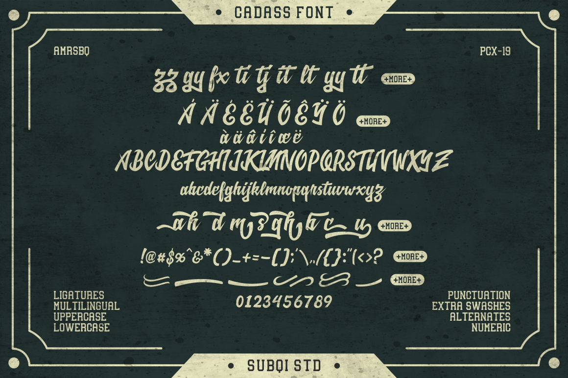 Cadass Font - Preview 4