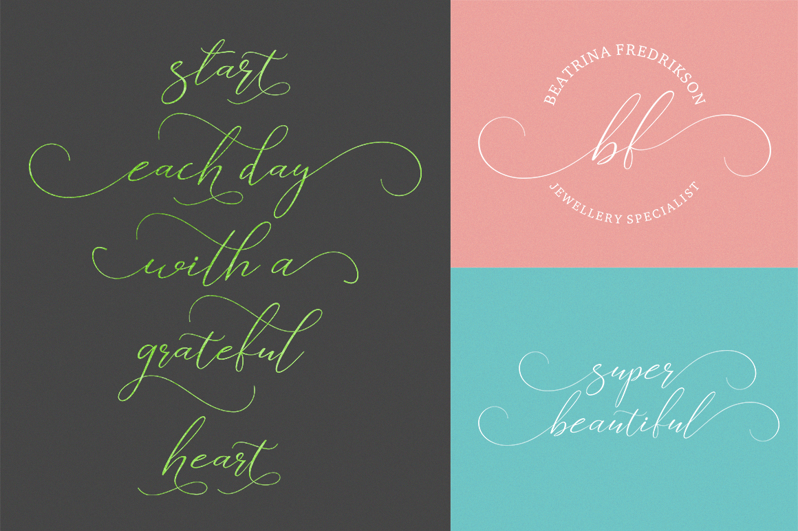 Cherella Font - Preview 2