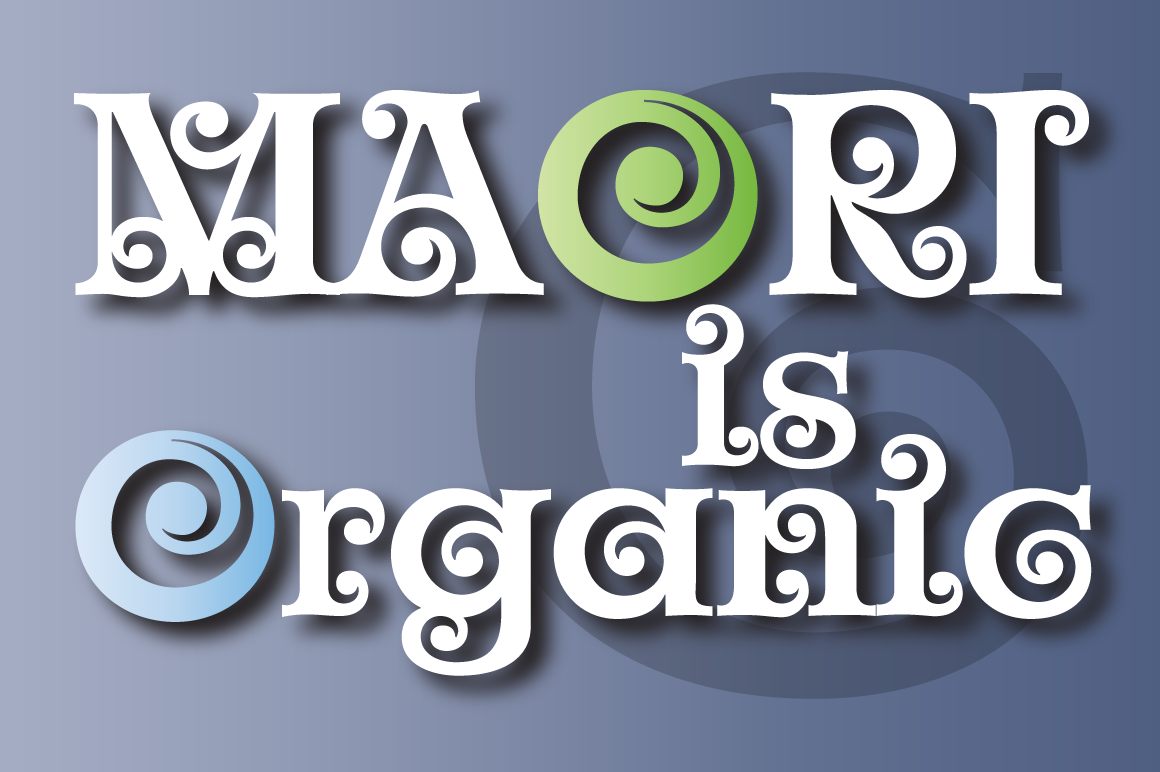 Churchward Maori Font - Preview 1