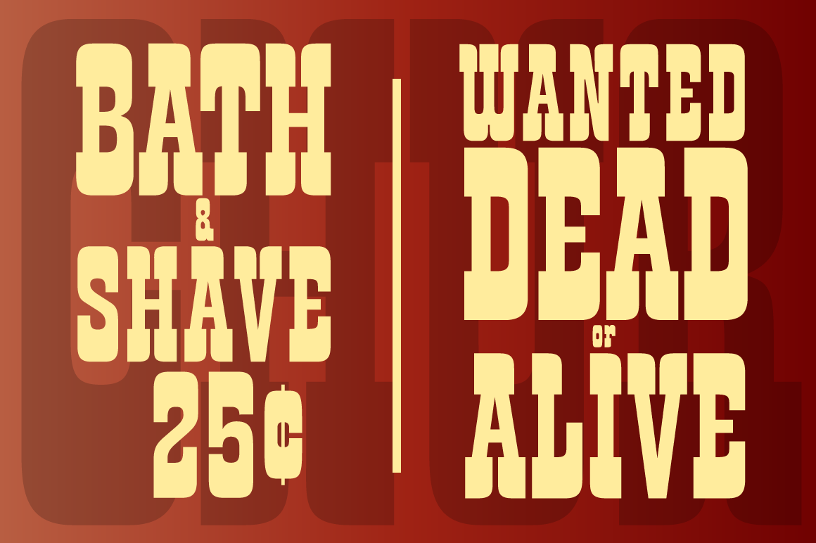 Churchward Tua Family Font - Preview 1