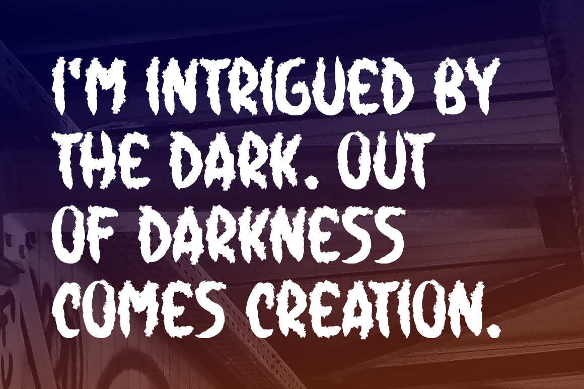 Darkling Font - Preview 1
