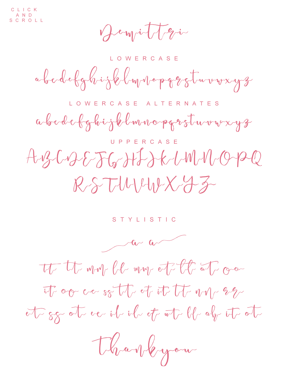 Demittri Font - Preview 5