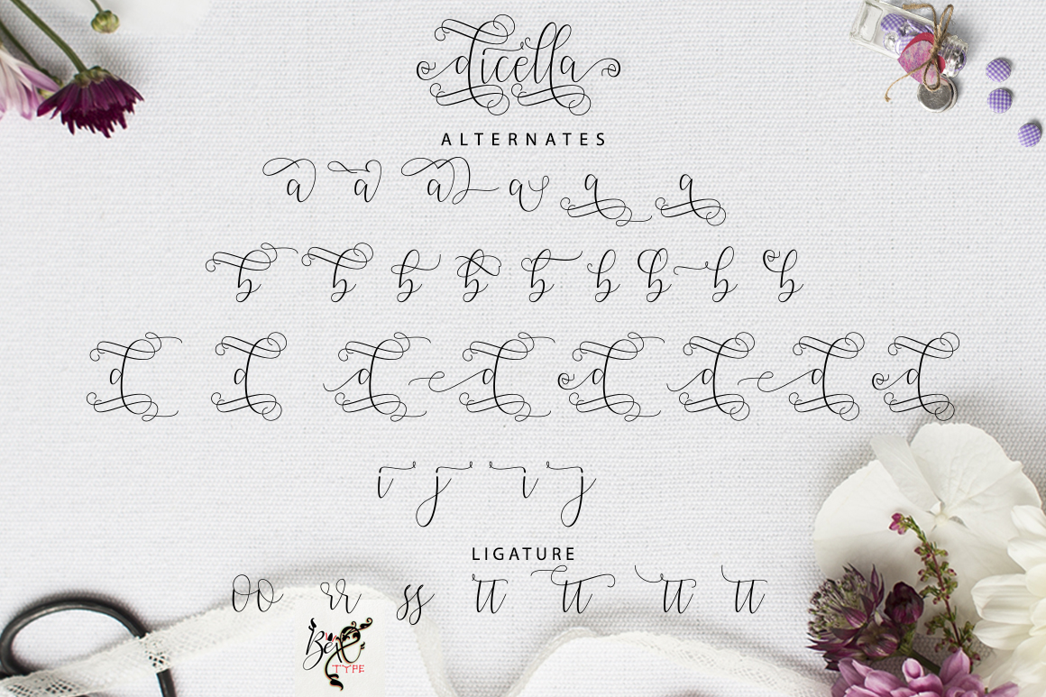 Dicella Font - Preview 4