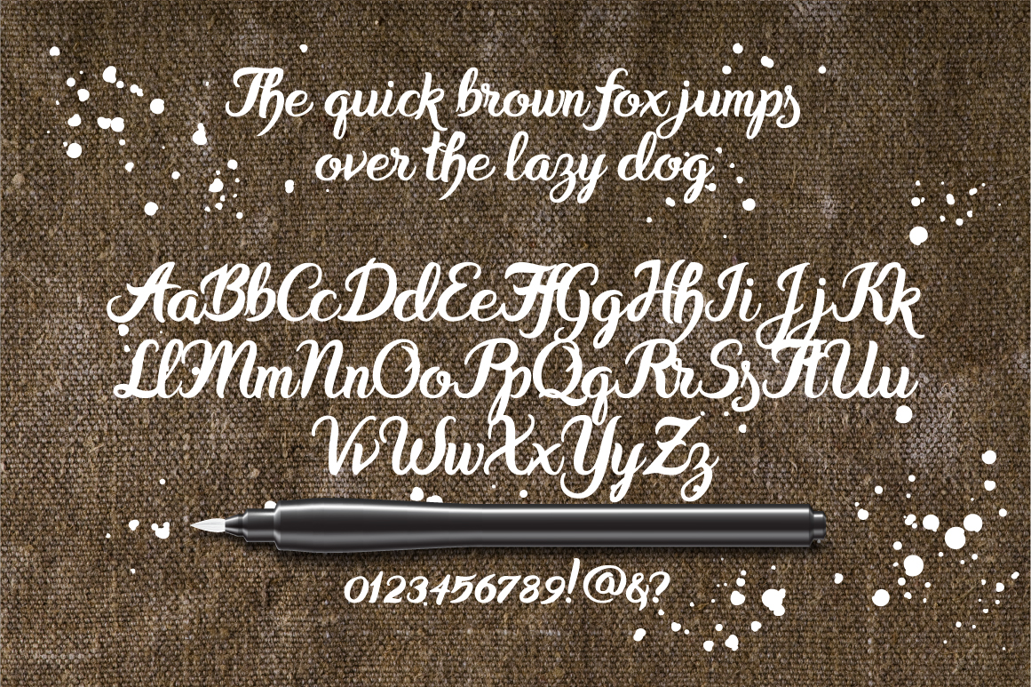 DieCunst Font - Preview 3
