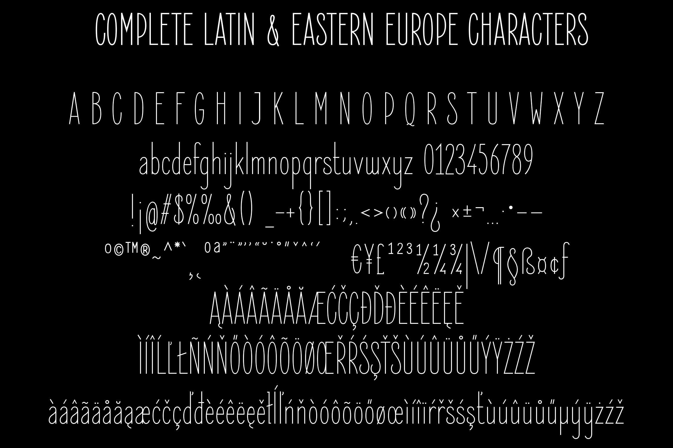 Elegant Sans Font - Preview 3