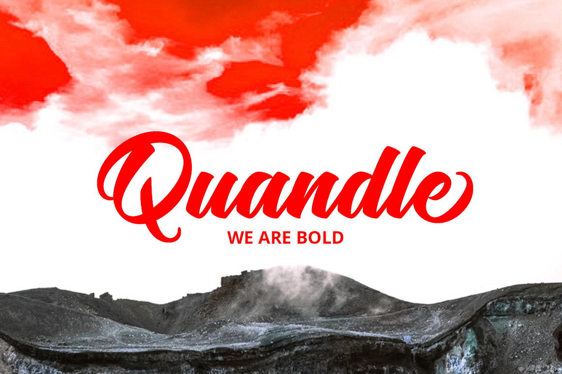 Flaming Script Font - Preview 2