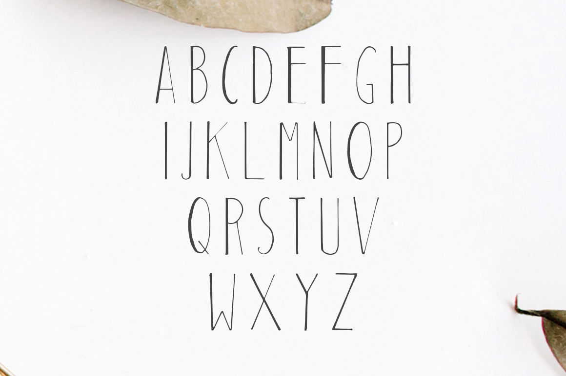Habel Font PNG with transparent background - Preview 1