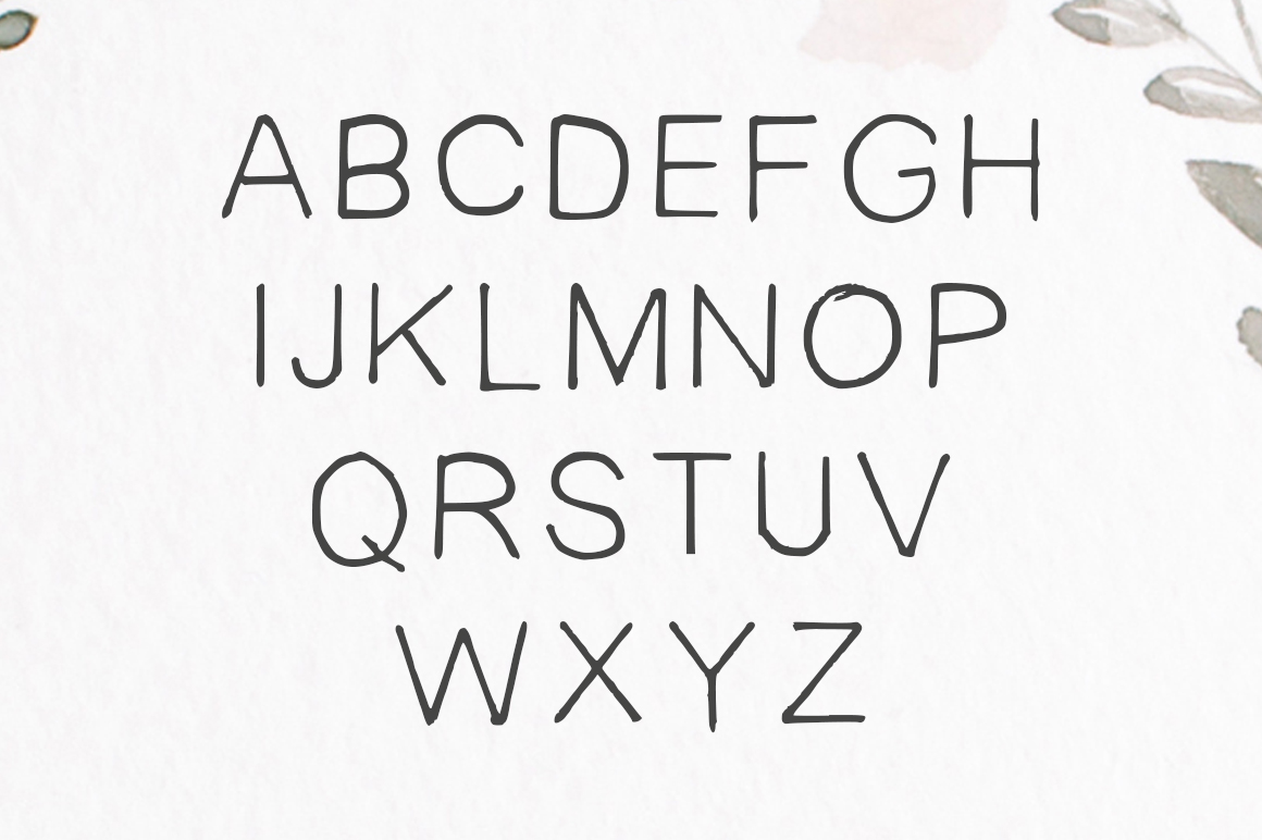 Habel Font PNG with transparent background - Preview 2