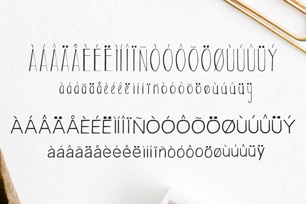 Habel Font PNG with transparent background - Preview 5