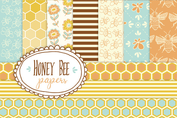 Honey Bee Patterns & Papers