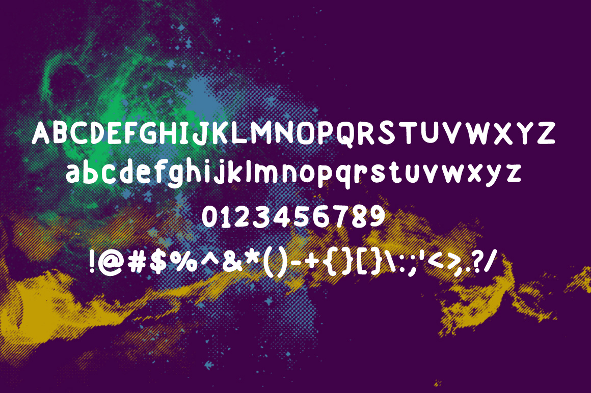 Isrety Font PNG with transparent background - Preview 3