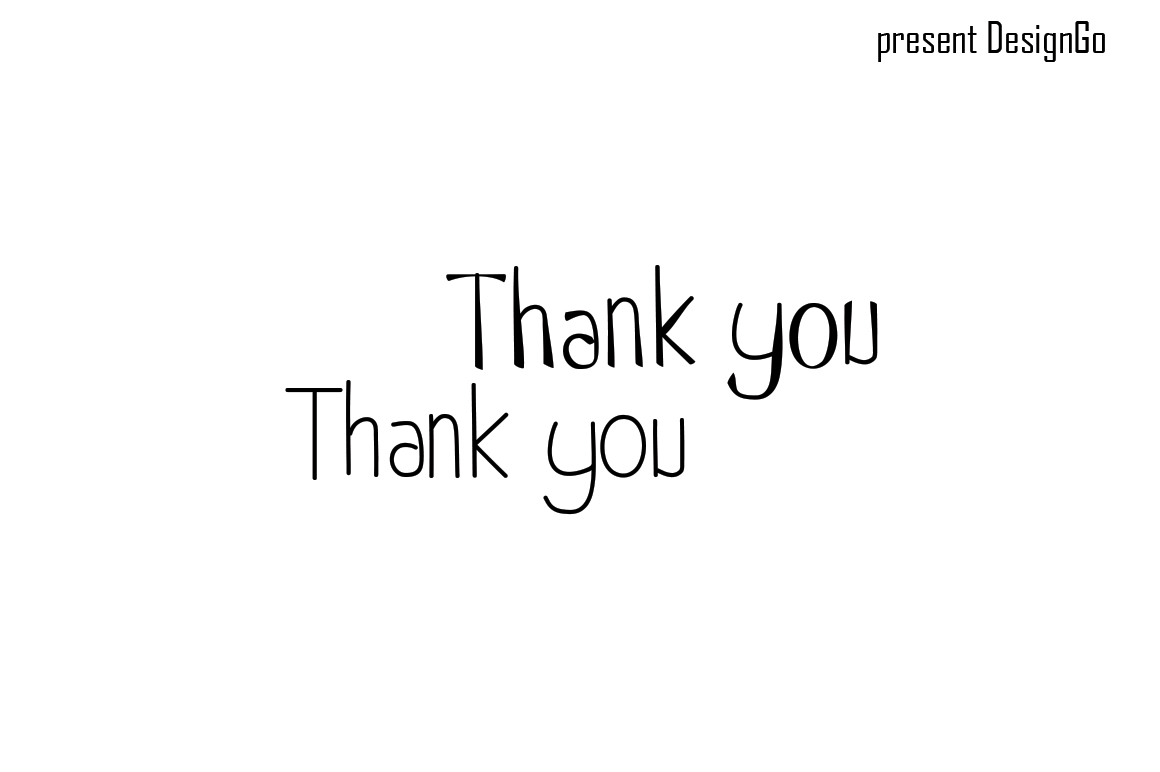 LastGo Font PNG with transparent background - Preview 2