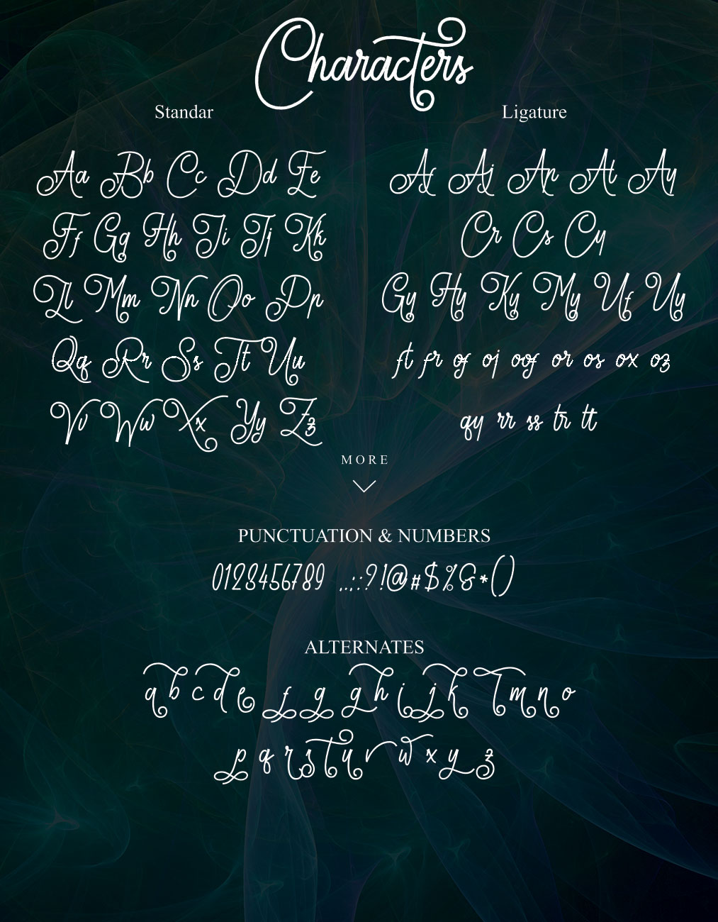 Lionettes Font PNG with transparent background - Preview 5