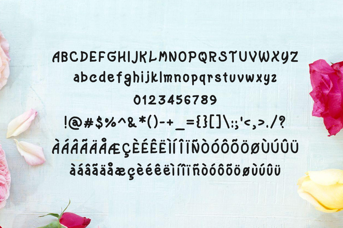 Marlys Wilson Font PNG with transparent background - Preview 4