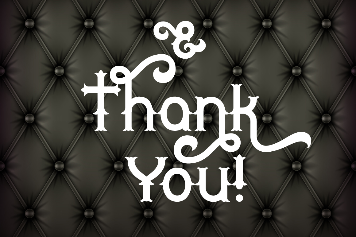 Quasimodo Font PNG with transparent background - Preview 2