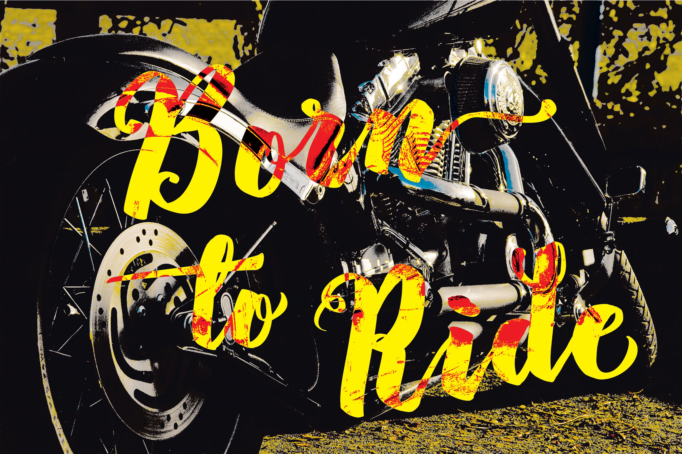 Rasterize Font PNG with transparent background - Preview 2
