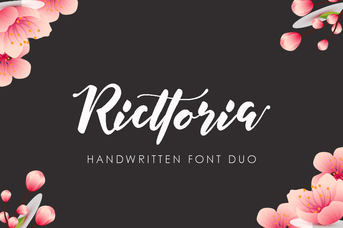 Ricttoria Font by Pineungtype & Missinklab · Creative Fabrica