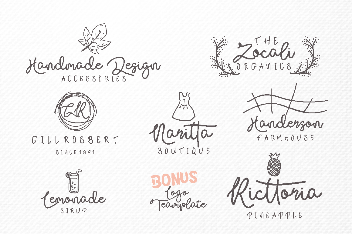 Sallyh Alotah Font PNG with transparent background - Preview 1
