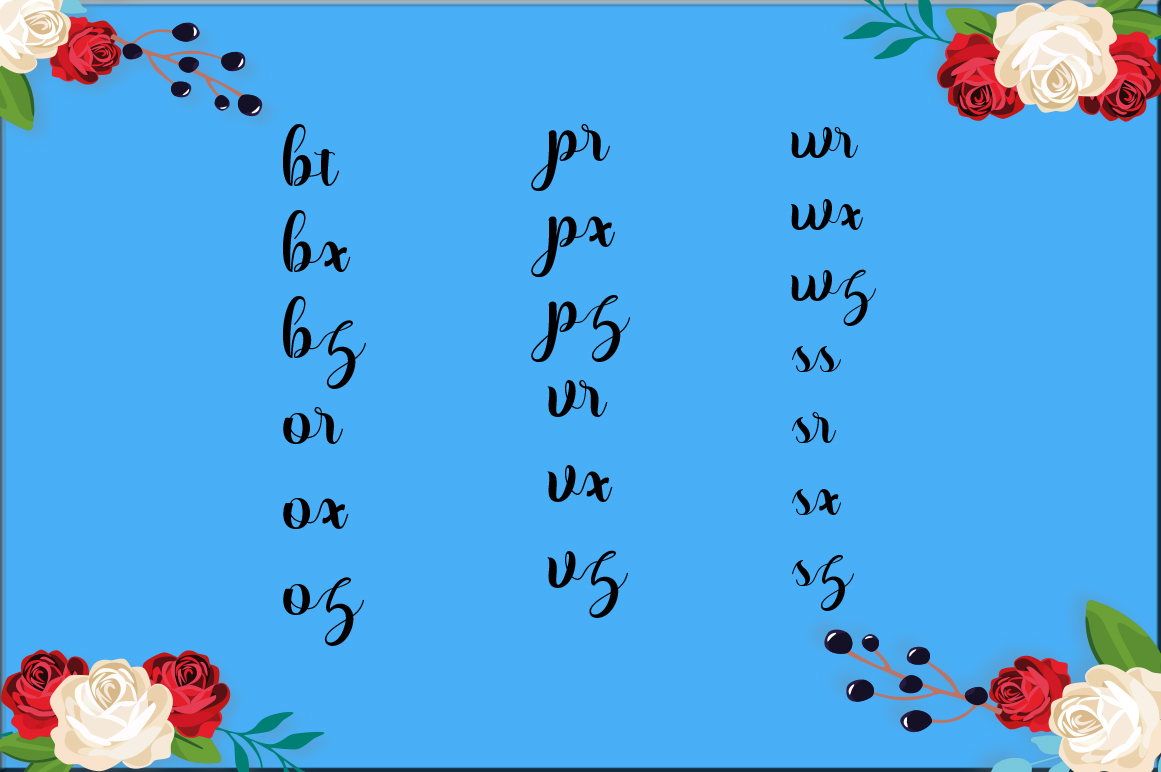 Sammalado Font PNG with transparent background - Preview 3