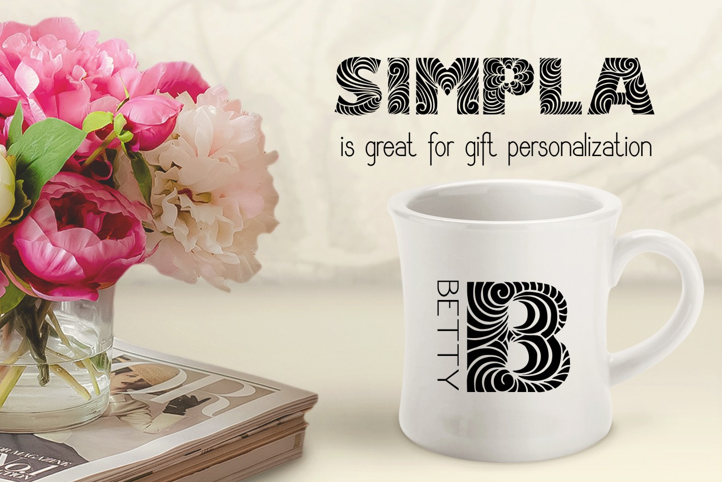 Simpla Font PNG with transparent background - Preview 6
