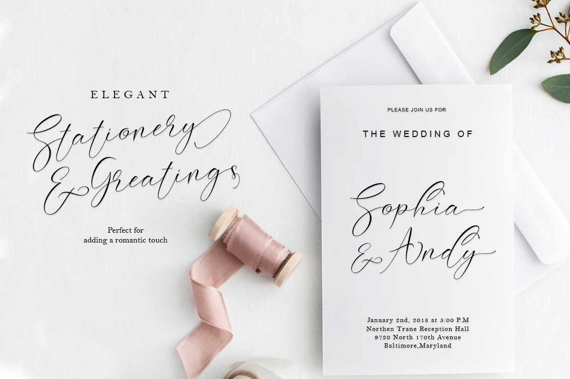 Slavelake Font PNG with transparent background - Preview 4
