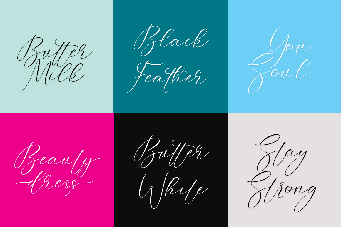 Slavelake Font PNG with transparent background - Preview 5