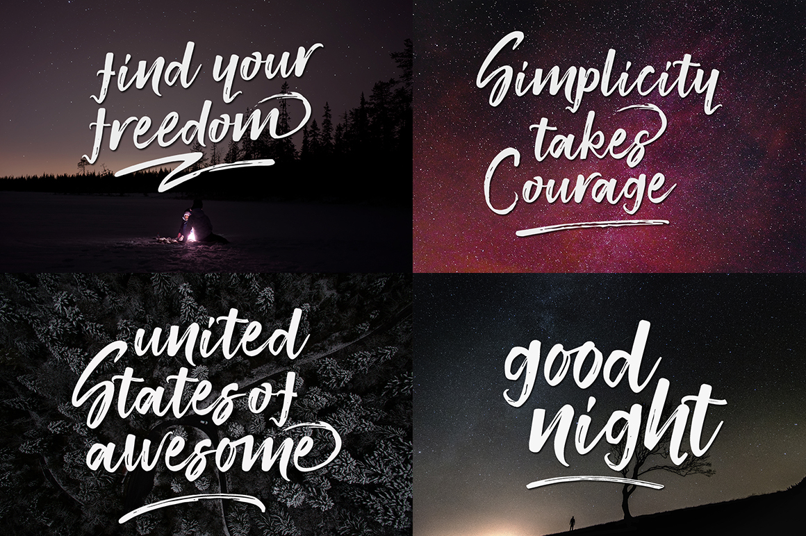 Smithen Font PNG with transparent background - Preview 4