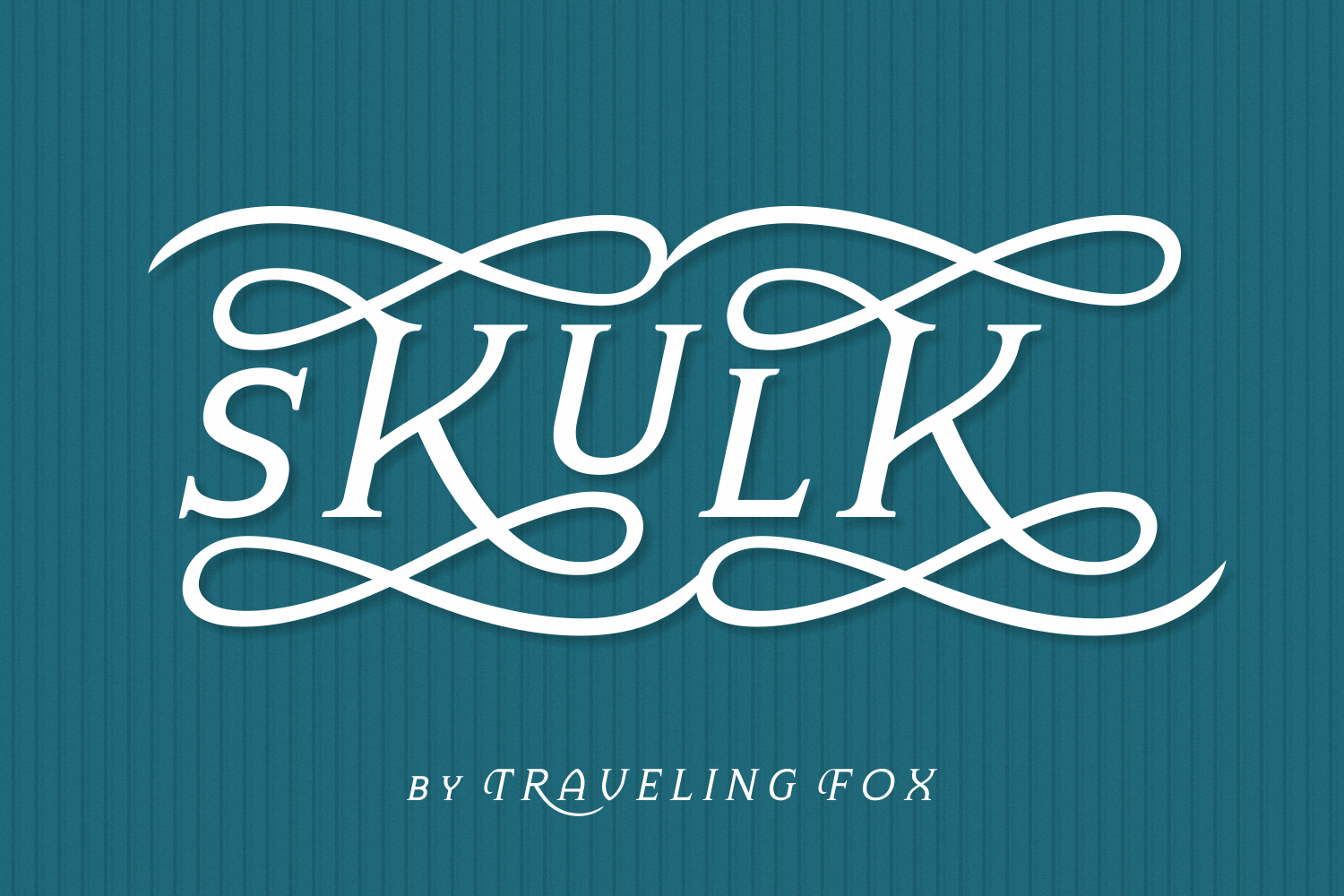 Skulk Font PNG with transparent background - Preview 3
