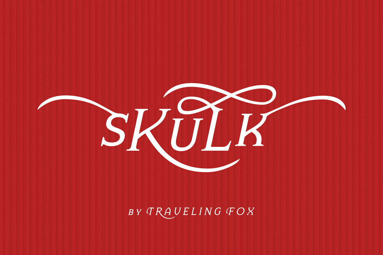 Skulk Font PNG with transparent background - Preview 5