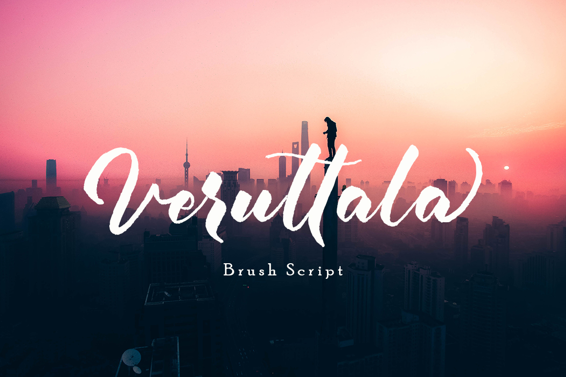 Veruttala Script & Handwritten Font By Pineungtype & Missinklab