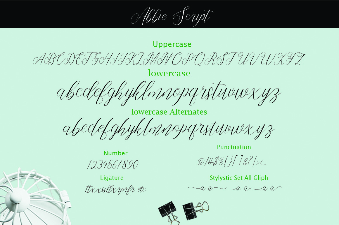 Abbie Font - Preview 3