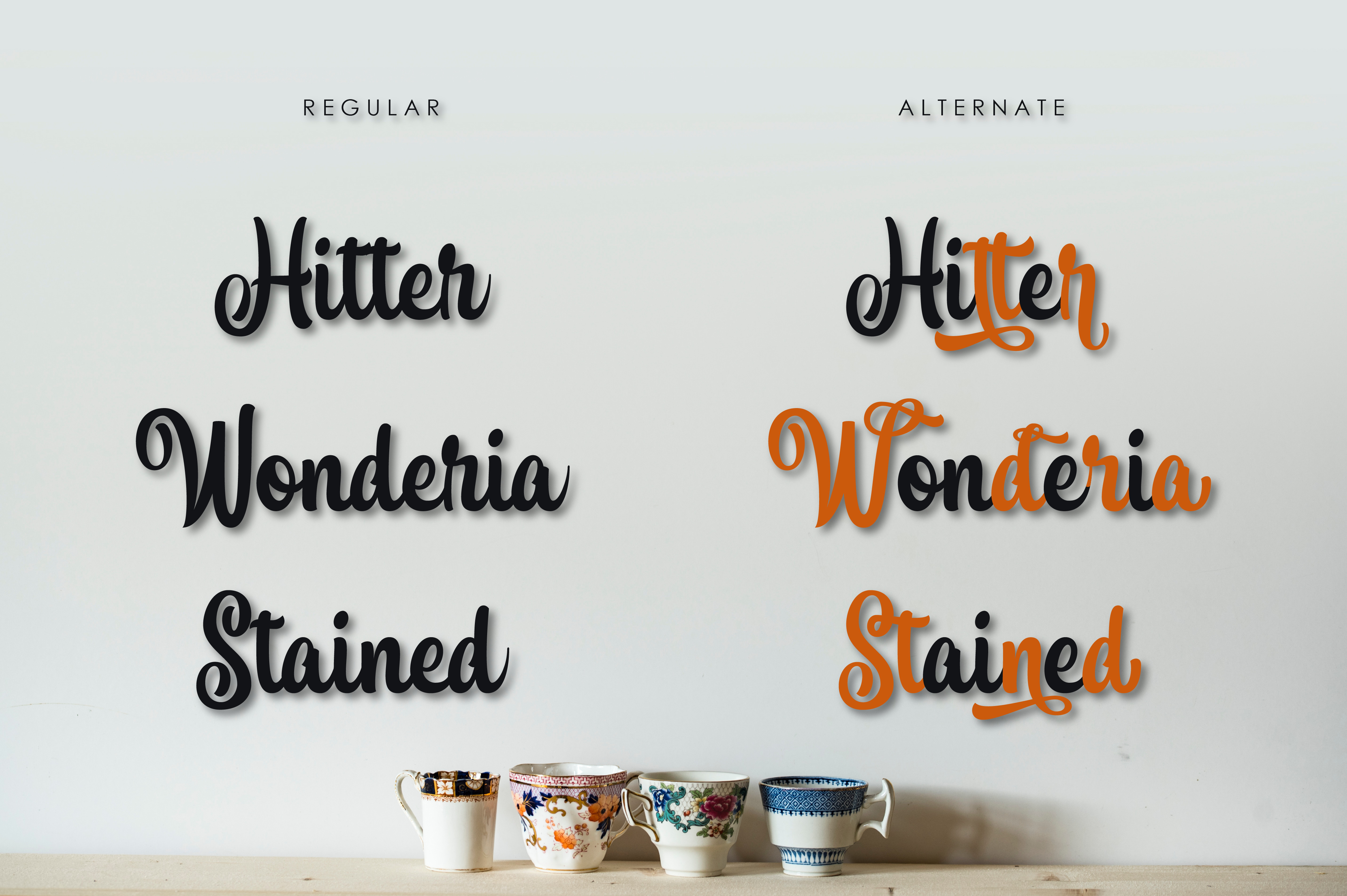 Arucard Script Font - Preview 1