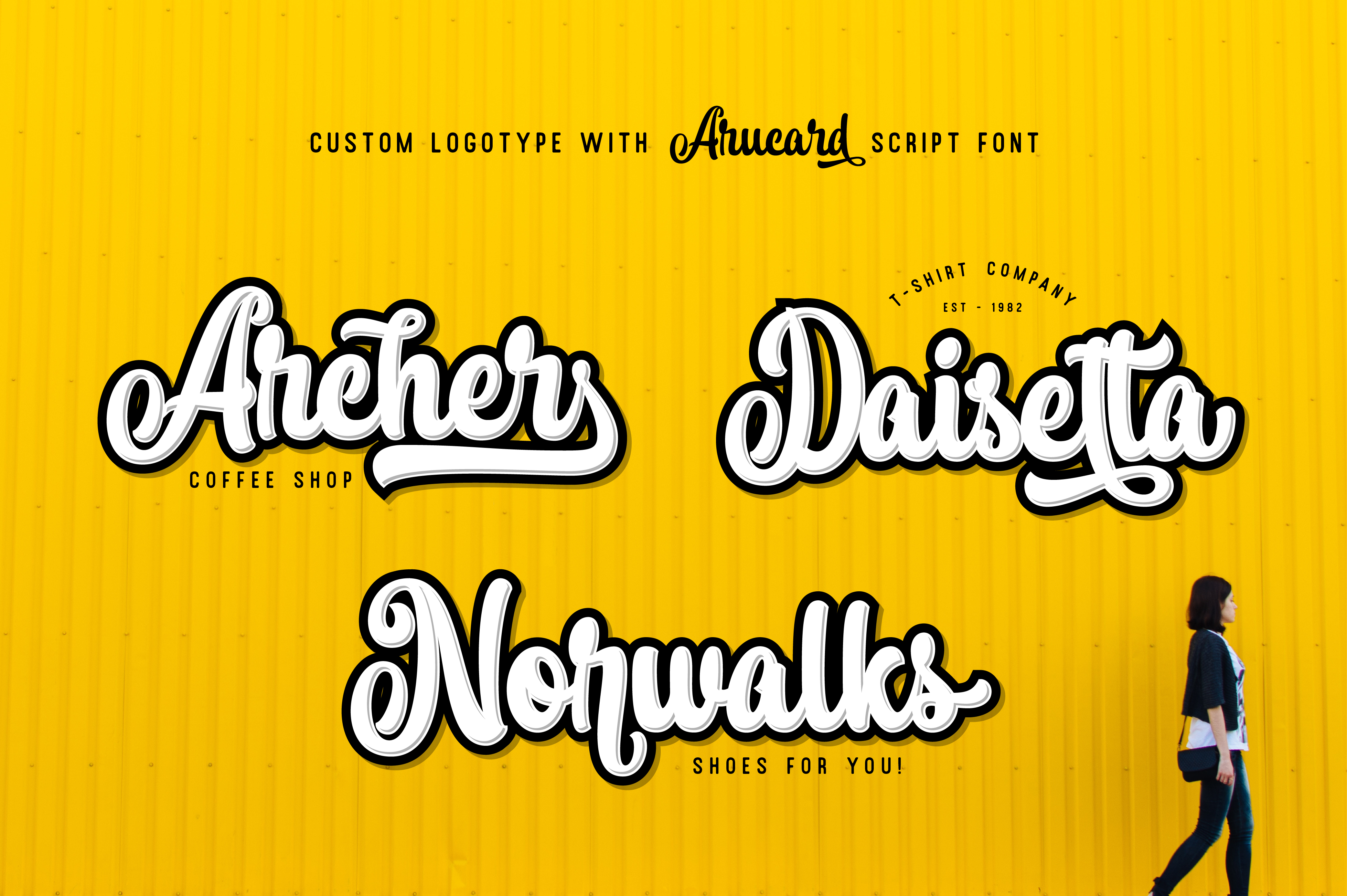 Arucard Script Font - Preview 2