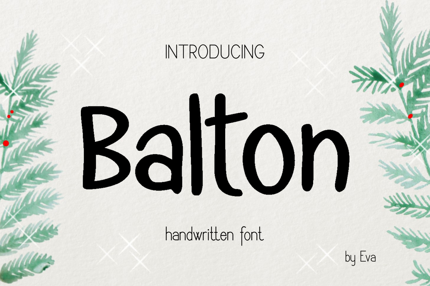 Balton Font - Preview 1