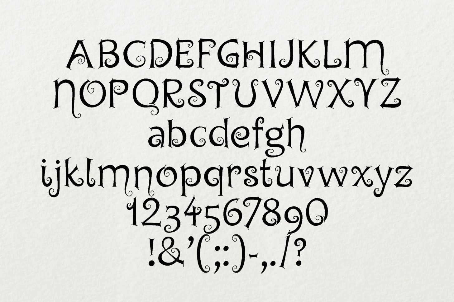 Chyga Font - Preview 1