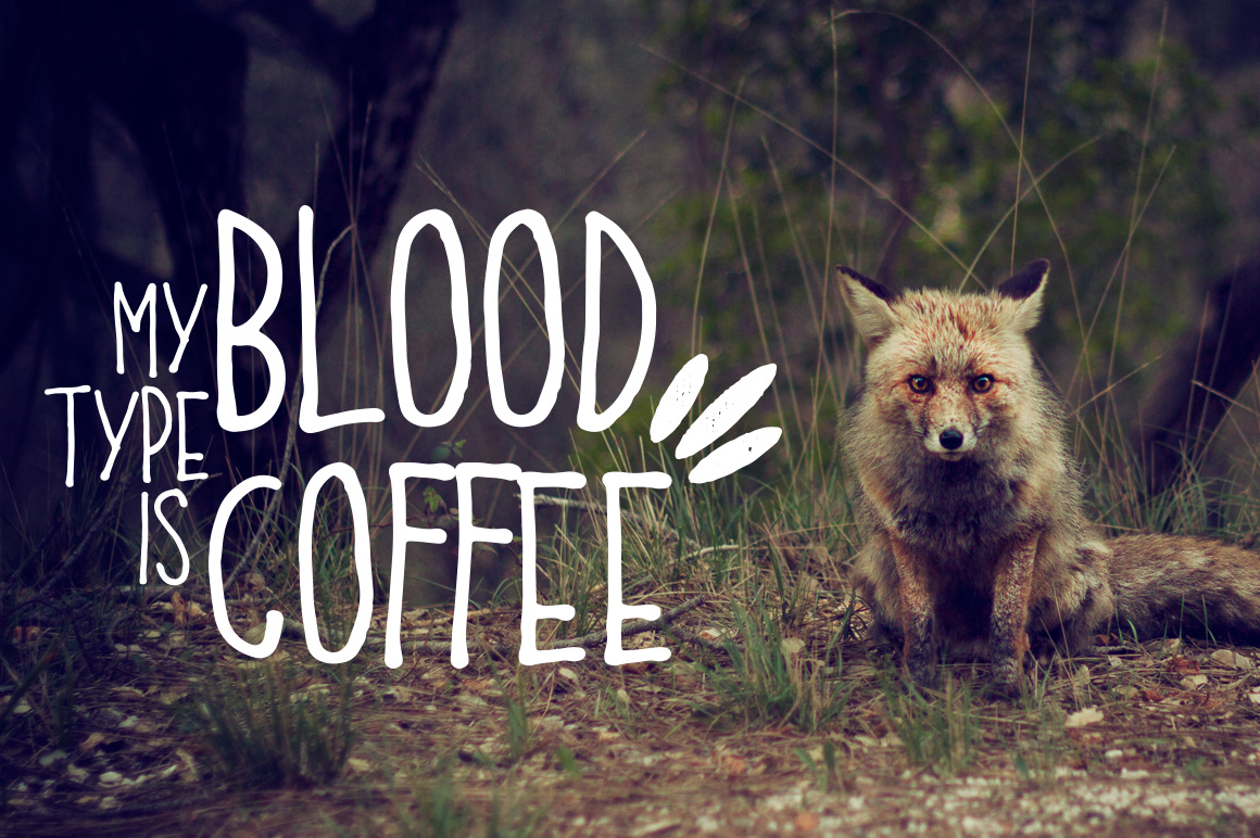 Coffee Font + Extras Font - Preview 5
