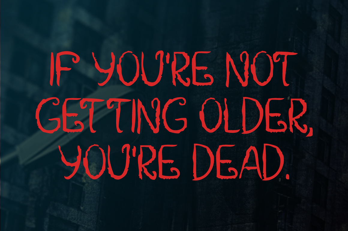 Deadway Font - Preview 3