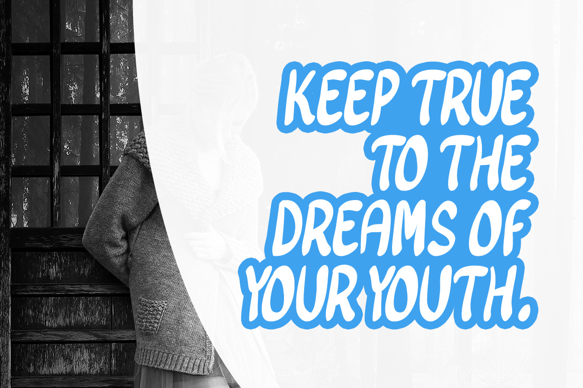 Dream Booker Font - Preview 1
