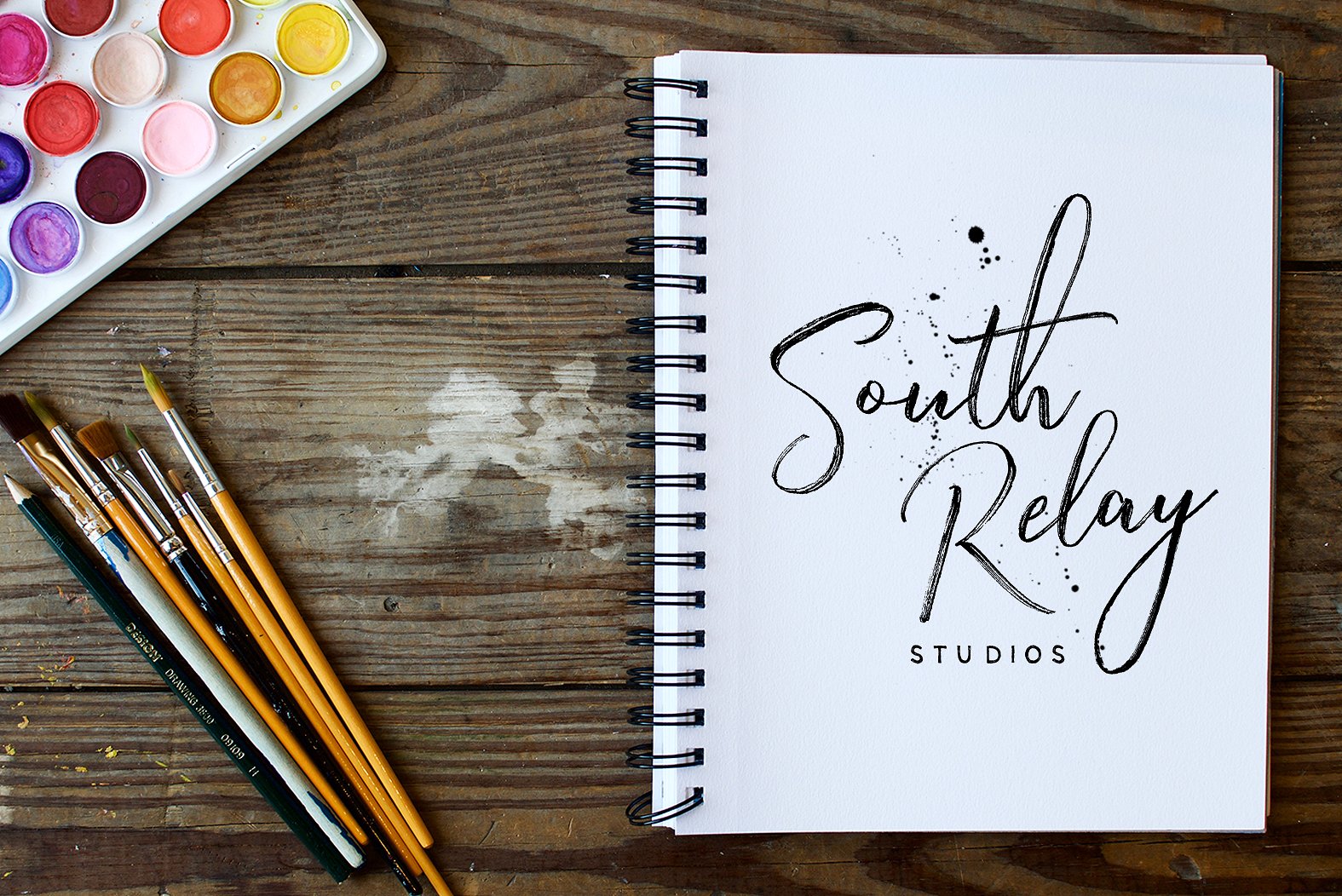 Experiment Brush Font - Preview 3