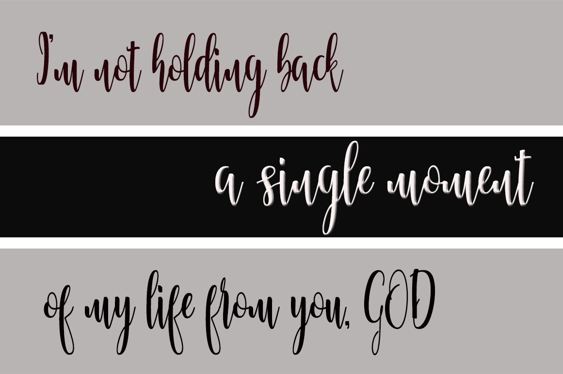 Feelling Font - Preview 3
