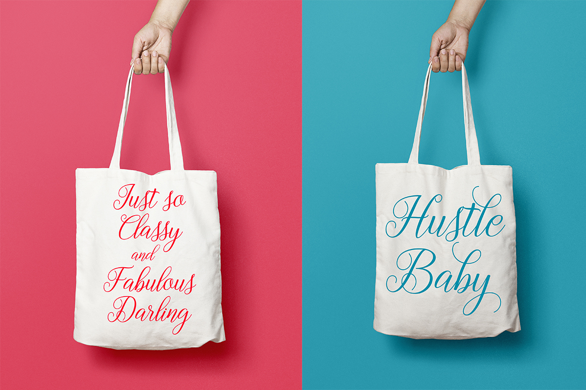 Gebrina Script Font - Preview 6