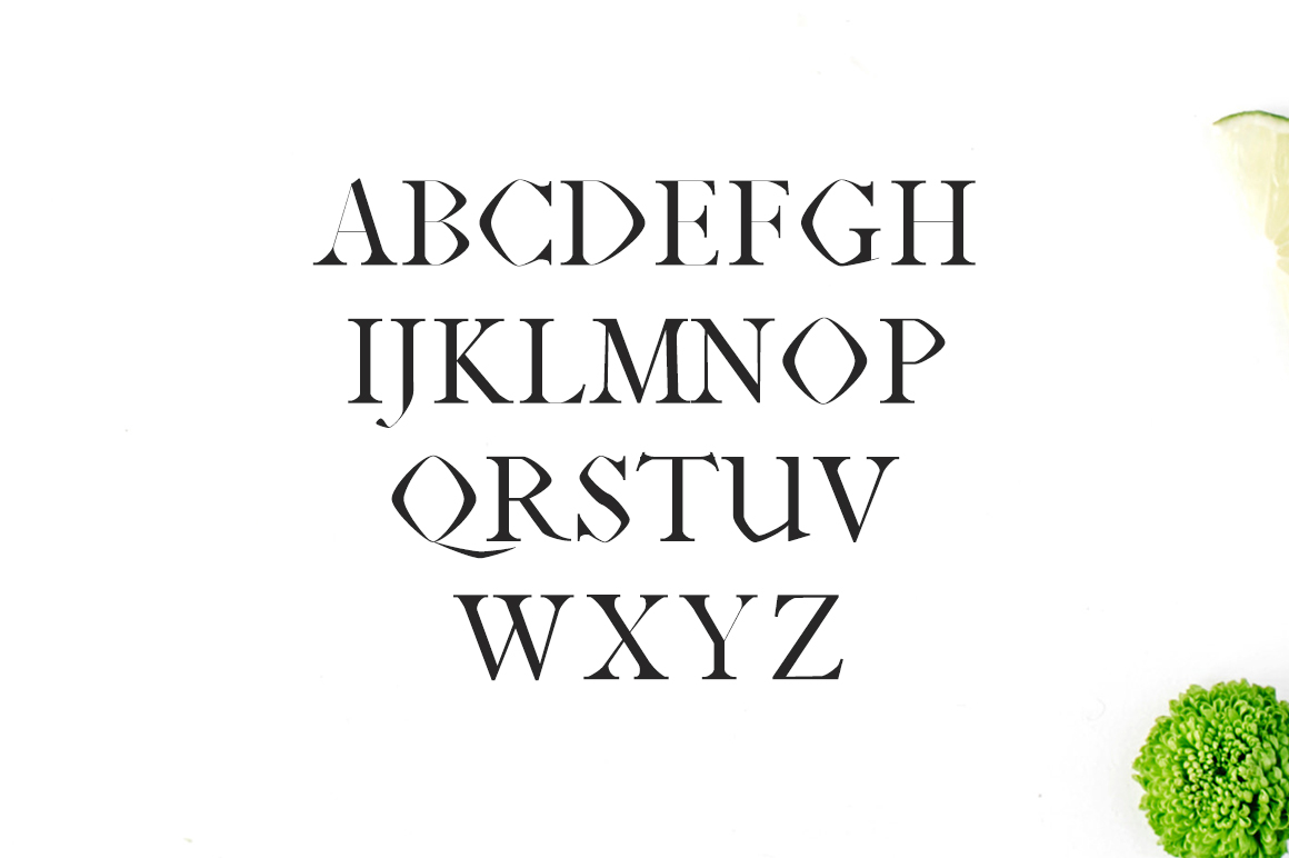 Janecia Font PNG with transparent background - Preview 1